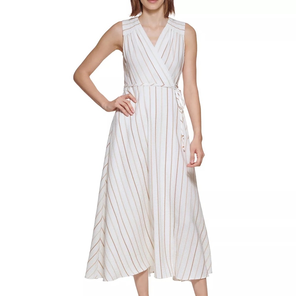 Calvin Klein White Maxi Dress size 2